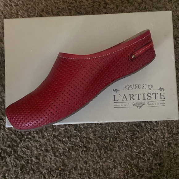 L’artiste red mules - Picture 2 of 6